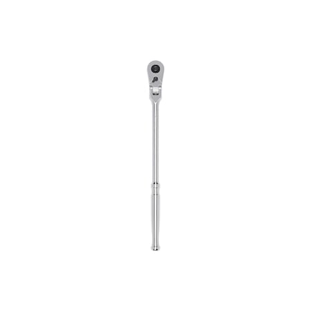 Tekton 3/8 Inch Drive x 12 Inch Flex Head Quick-Release Long Ratchet SRH31112